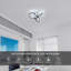 Modern LED Ceiling Light, 20W Modern Spiral Design LED Lamp-1971124123-1962618015