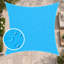 Toile d'ombrage carrée imperméable avec quincaillerie Colourtree-135589899-84546097