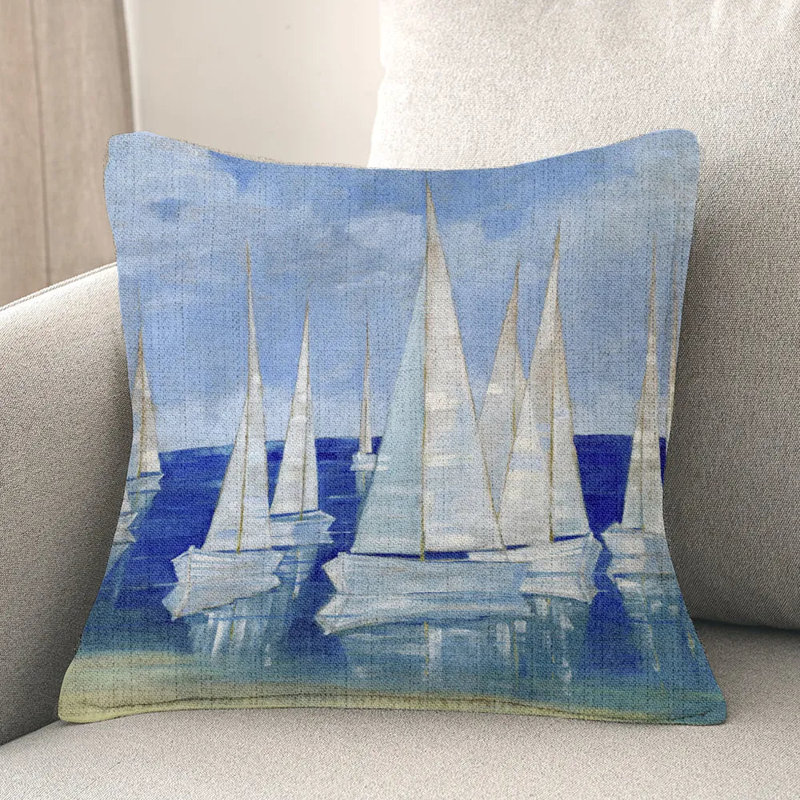 Coussin décoratif blanco