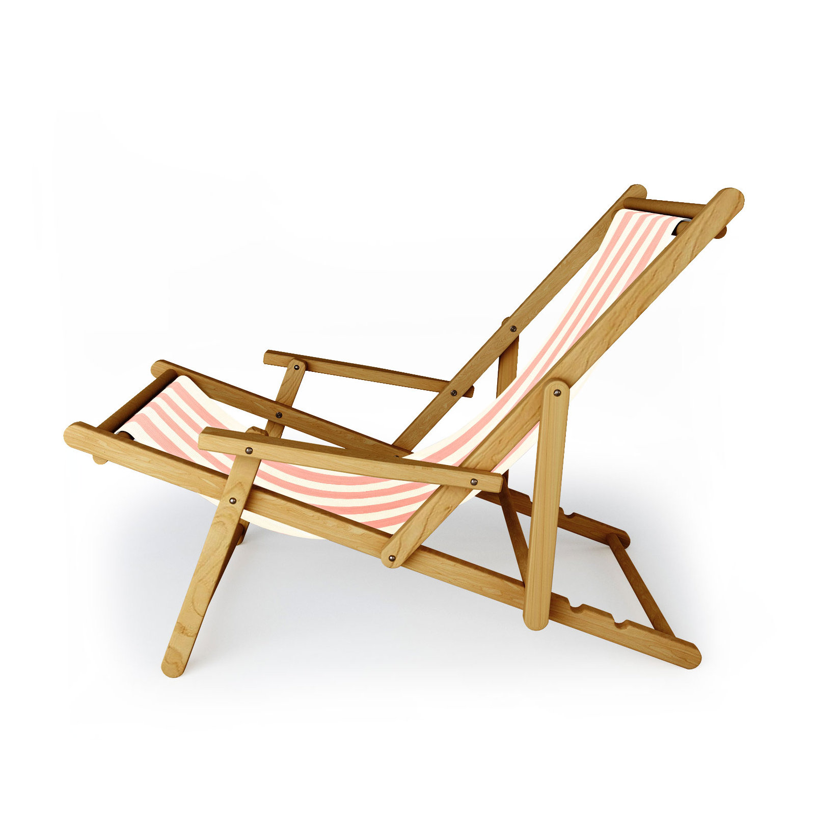Giana Reclining Folding Deck Chair