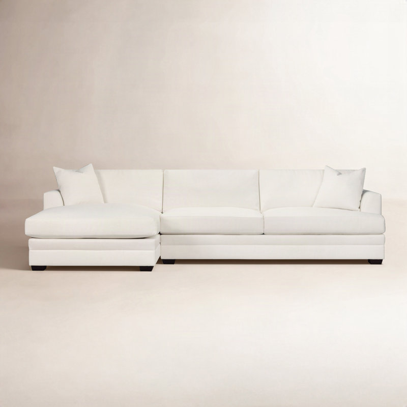 Edan Chaise Sectional, Bayou Midnight Canvas, Left Hand Facing