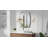 Catenia Metal Oval Mirror