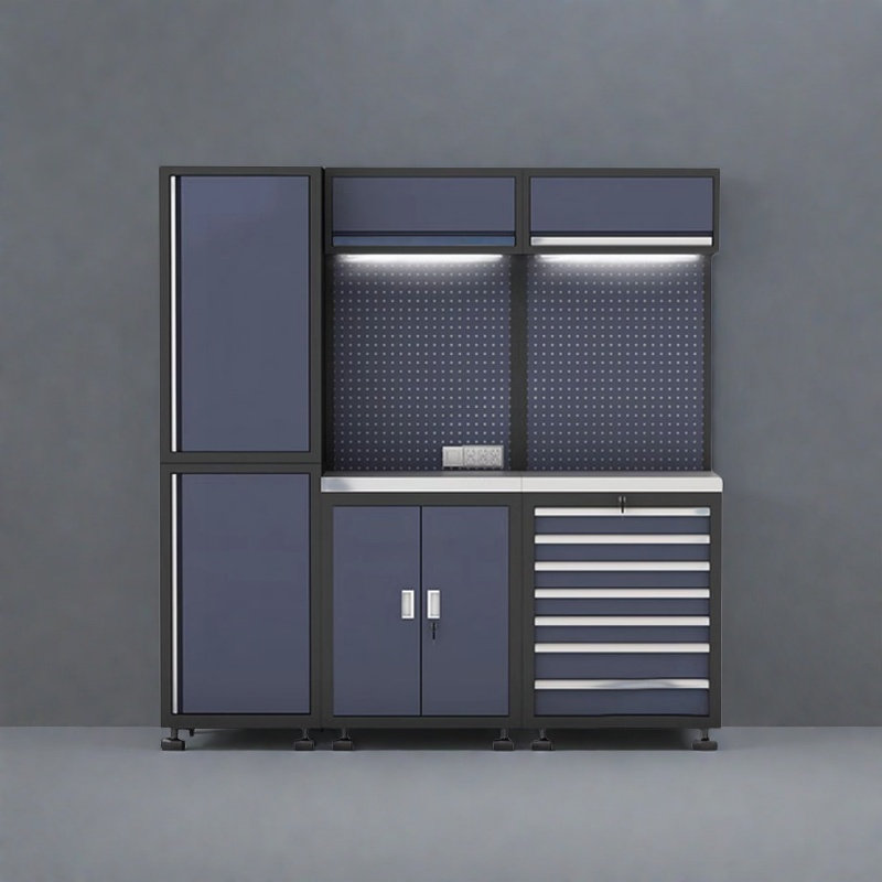 Workshop garage complete storage system set