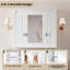 Armoire à pharmacie avec tablettes réglables l 35 po x H 29 po-225139020