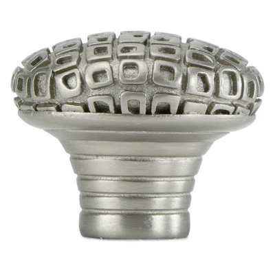RIO KNOB IN SATIN NICKEL PLATE