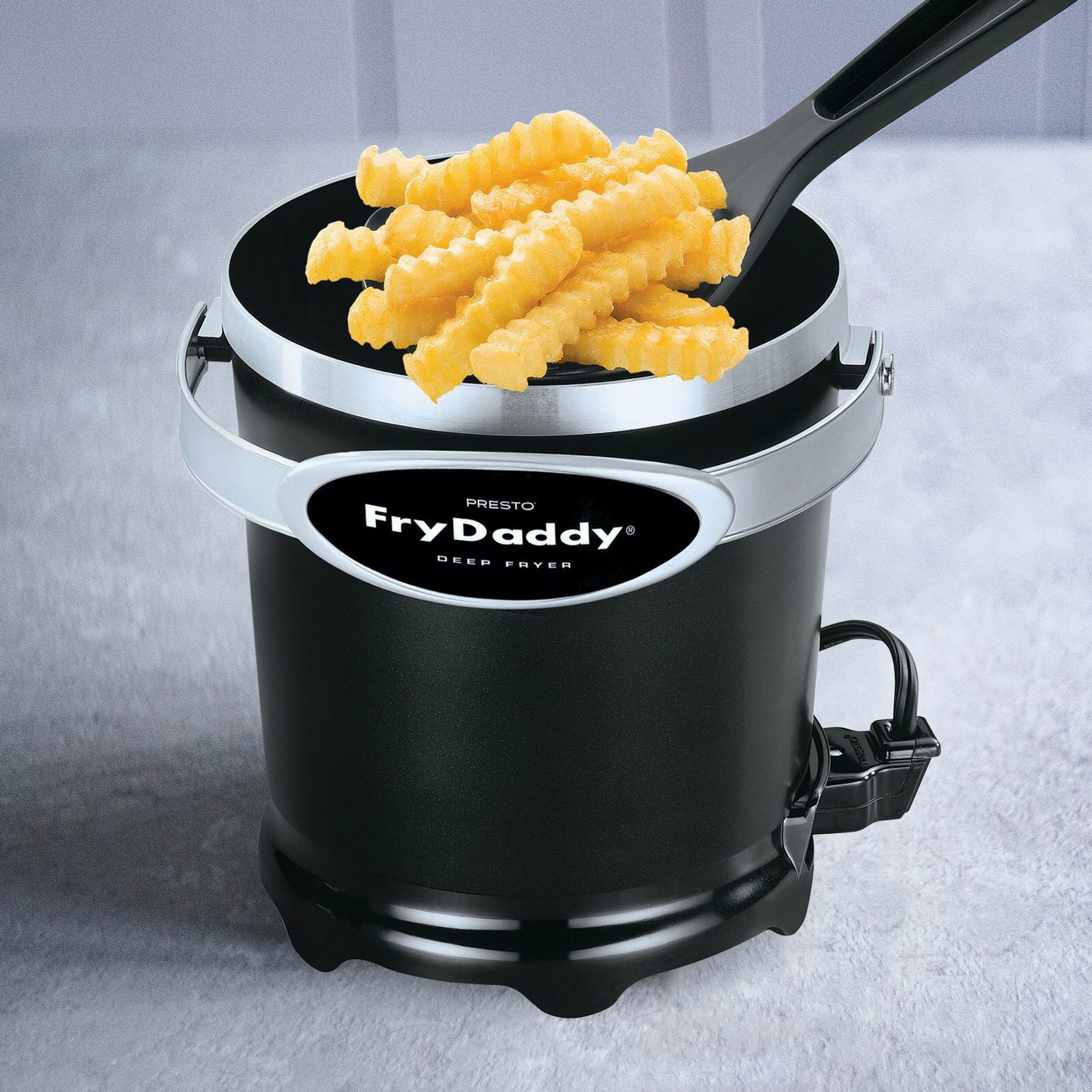 Comft Deep Fryer Commercial Fry Daddy with Basket, Stainless Steel Electric  Countertop Large Capacity Kitchen Frying Machine for Turkey, French Fries