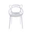 Ensemble de 4 chaises en plastique