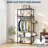 29.53"W 4-Tier Clothes Rack, Heavy Duty Freestanding Garment Organizer with 968 LBS Capacity, Adjustable Shelves and Hanging Rod, Side Baskets, Carbon Steel Closet Storage-46985865