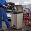 Ensemble de 3 poubelles d'extérieur de 87 L - poubelles durables de 23 gallons avec couvercle et pédale pour la maison, le patio et l'utilisation commerciale
