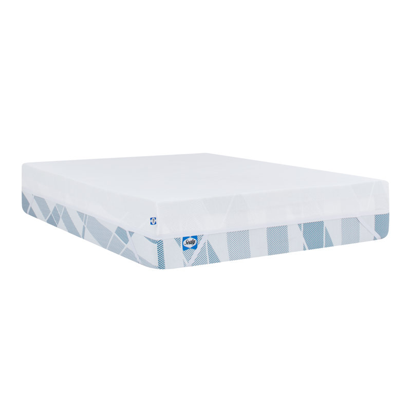 Sealy Dreamlife Medium Gel Memory Foam Mattress Topper with Cooling Cover, Twin, 3"