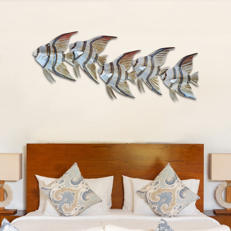 Handmade Coastal Landscape & Nature Wall Decor on Metal