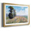 «Meadow with Poplars», 1875, reproduction d'art encadrée-847620760-847620763