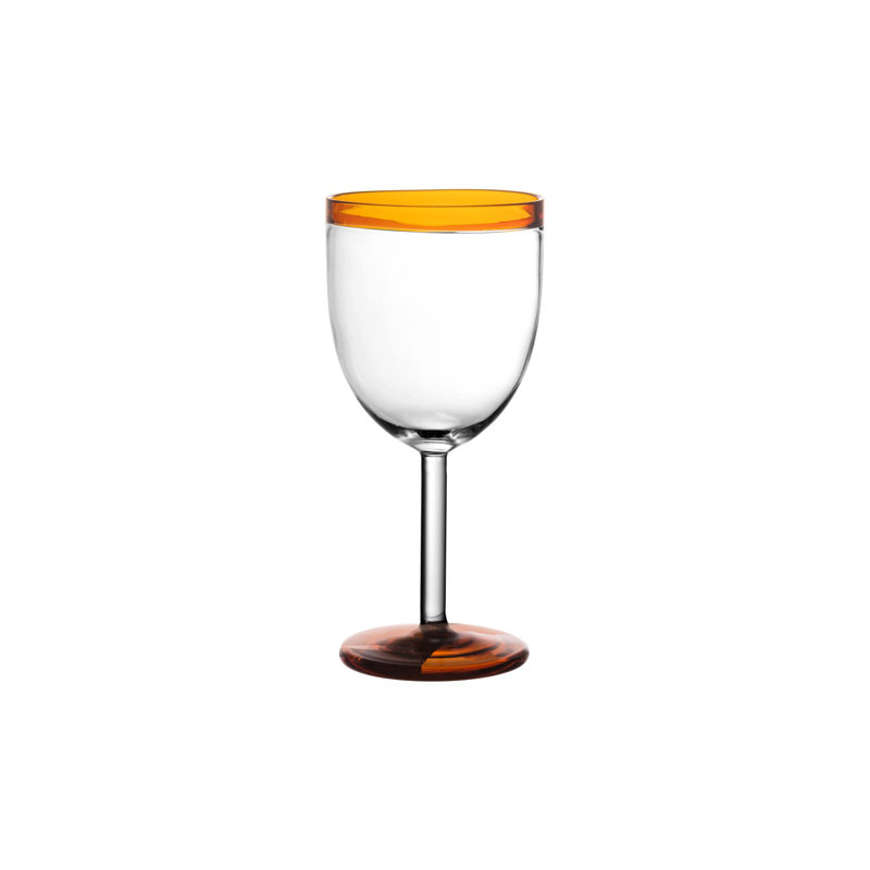 Verre borosilicaté 10 oz. Bleu, Ambre