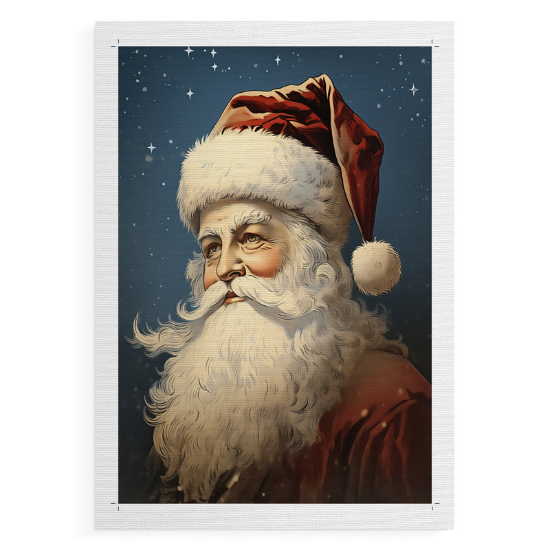 Art des Fêtes de Noël - impression sur toile seulement - non encadrée, H 36 po x l 24 po