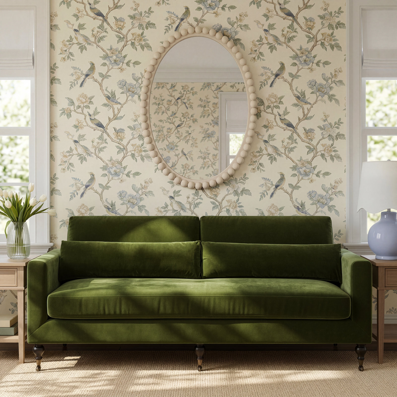Trini 84'' Upholstered Sofa