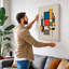 Order Geometric - Wrapped Canvas-362362259-362362269