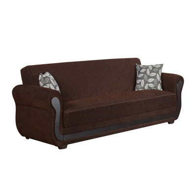 Zaylee Upholstered 91'' Sleeper Sofa