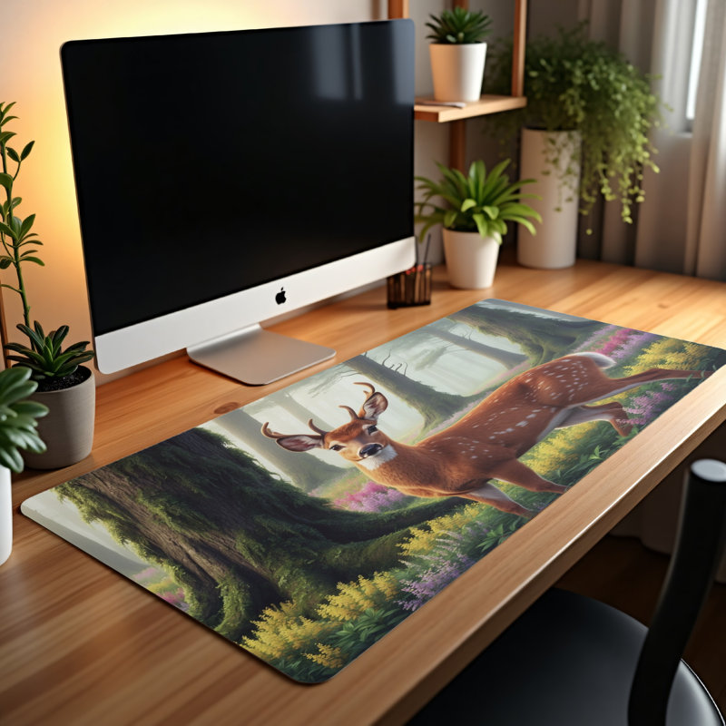 Polyester Desk Pad, 23.6x13.8