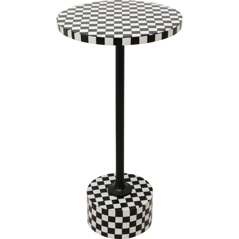 Side Table Domero Chess Black