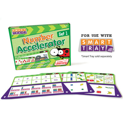 Junior Learning Smart Tray Number Accerlator Set 1