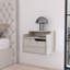 Table de chevet flottante avec tiroir et double tablette Florence-263946290