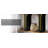 47" Narrow Black Console Table