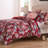 Greenland Home Fashions Millie Garnet 3-Piece King Size Quilt Set 105x95 + 20x36 (2)-109025720