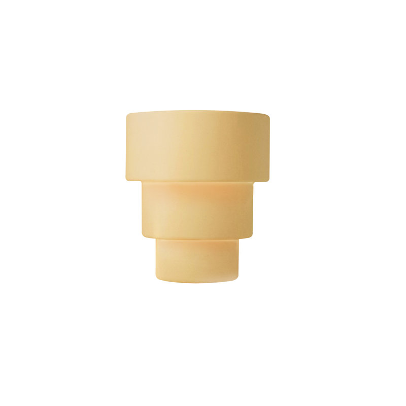 Applique murale 1 lumière à intensité variable Alvera, Jaune atténué, H 10,25 po x l 10,75 po x P 6,25 po, DEL (intégrée)