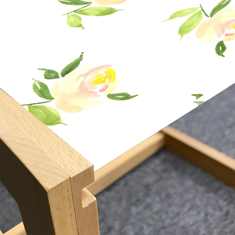 Jaelei Trestle Coffee Table, 40cm H x 74cm W x 62cm D