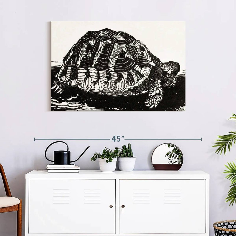 Brampt The Turtle, 24" H x 36" W