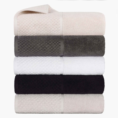 3-Piece Jacquard Cotton Towel Set