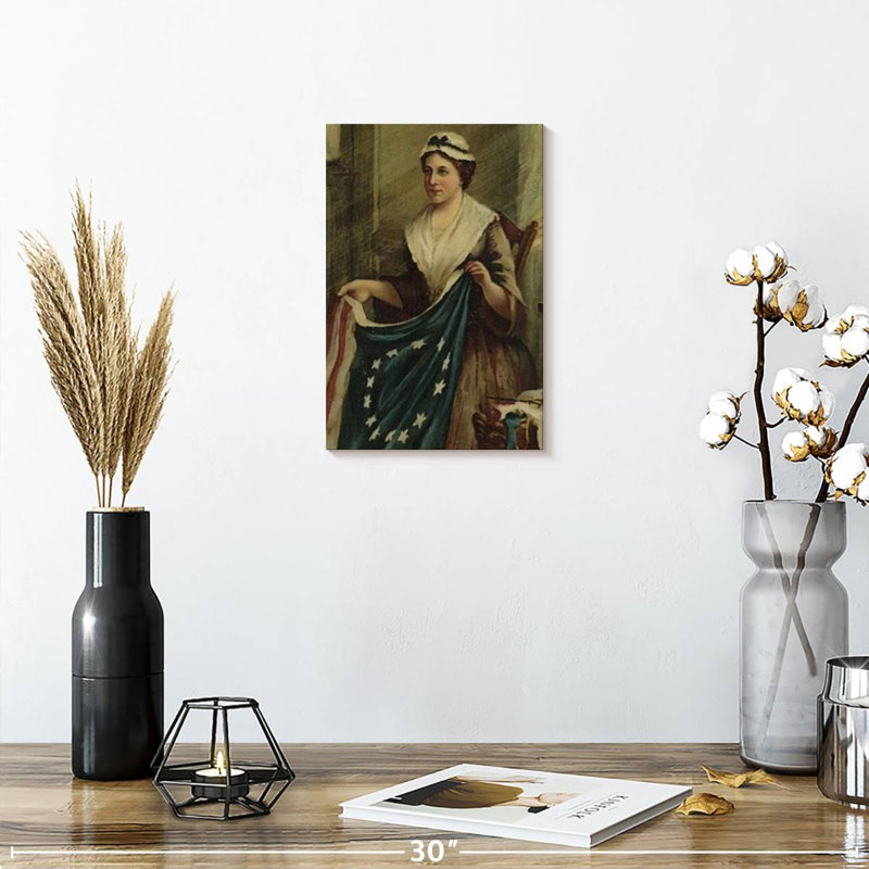 Leisha Betsy Ross, 12" H x 8" W