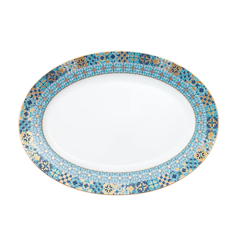 Portofino Porcelain China Platter