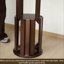 Table à thé mobile, canapé pliant en bois massif, table d'appoint, salon, tabouret de maison, tabouret pliable, table à thé minimaliste