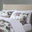 Édredon et drap floral taupe-120469684-120469687