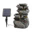 Groggin Outdoor Weather Resistant Pool Fountain with Lights