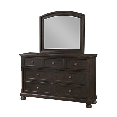 DRESSER AND MIRROR