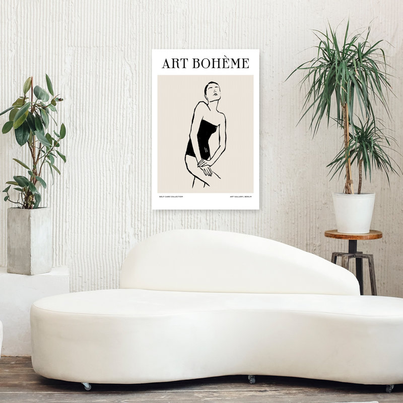 Artbohemeno07 Abstract Contemporary Wall Art Print 1 Piece Wrapped Canvas Wall Art, 91.44cm H x 60.96cm W