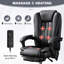 Fauteuil de bureau ergonomique avec fonctions de chaleur, de vibration et de réglage pour un confort et un soutien ultimes