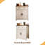 Armoire de rangement avec porte de grange et tiroir de bar Grain Top Farmhouse-642780118