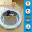 Trampoline de 55 pouces pour enfants avec trampoline intérieur et extérieur pour tout-petit