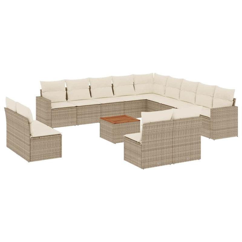Ensemble de canapé de jardin Vidaxl