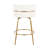 Breeley Swivel Upholstered Counter Stool with Metal Frame-103134001-104619525