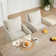 Alayaa Performance Upholstered Armchair with Casters