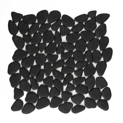 Carreau de mosaïque pour plancher et mur en verre mate 12 po x 12 po Huron