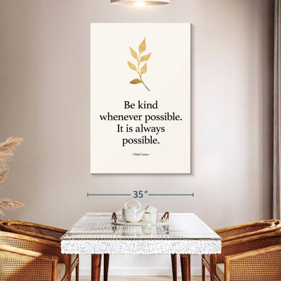 Tergel Always Be Kind