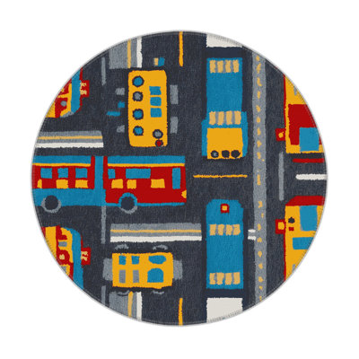 Tapis intérieur et extérieur brun Transport