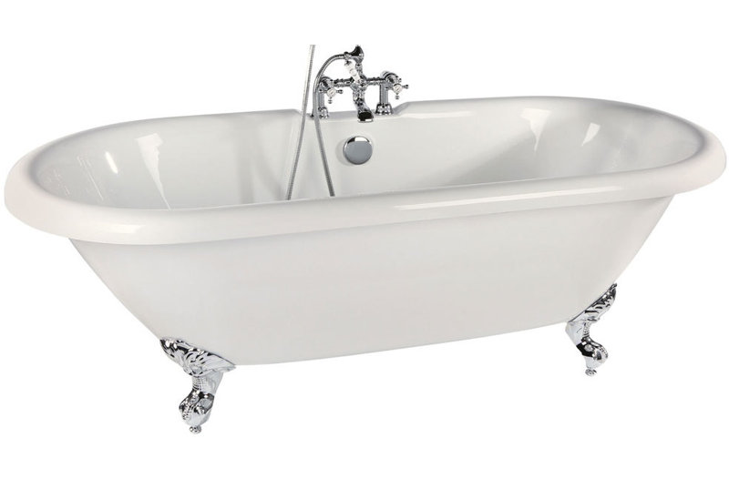 1750mm x 800mm Soaking Acrylic Bathtub