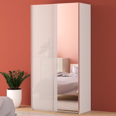 Tangia 2 Door Manufactured Wood Wardrobe