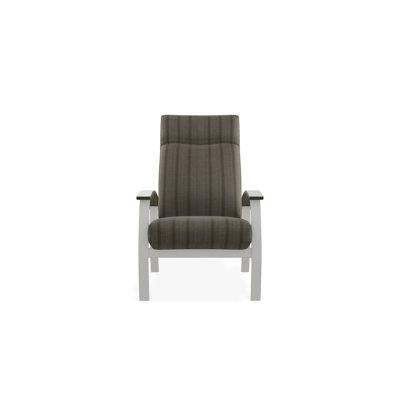 Chaise de patio inclinable avec coussins Askar
